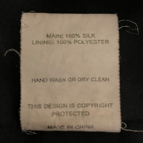 8th Story Free People Palmer‎ Silk Trapeze Halter Swing Dress w/ Pockets Size M - Picture 7 of 9